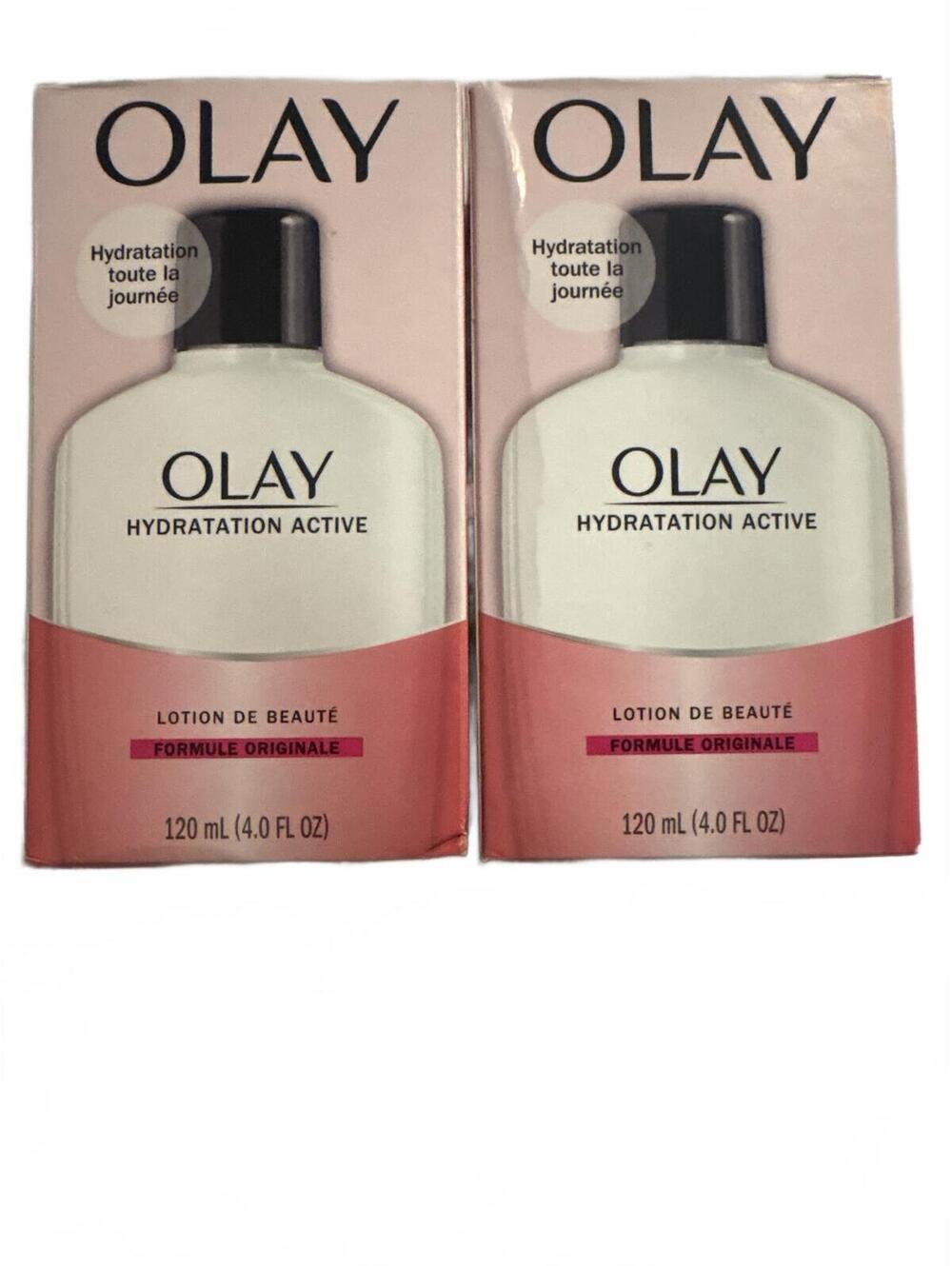 NWT 2 Olay Active Hydrating Beauty Fluid Lotion